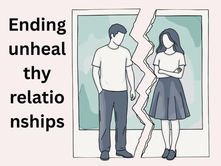 Ending unhealthy relationships