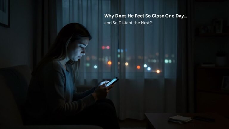 Why Does He Feel So Close One Day… and So Distant the Next?