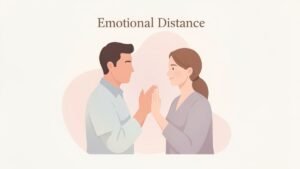 Why does he disappear when love feels safe