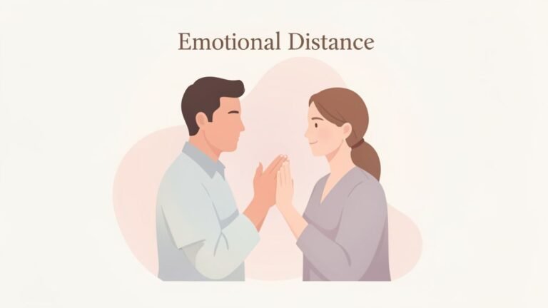 Why does he disappear when love feels safe