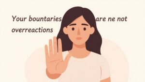 dismissing boundaries in relationship illustration