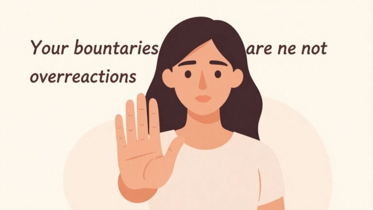 dismissing boundaries in relationship illustration