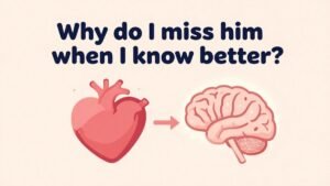 emotional conflict between logic and heart illustration