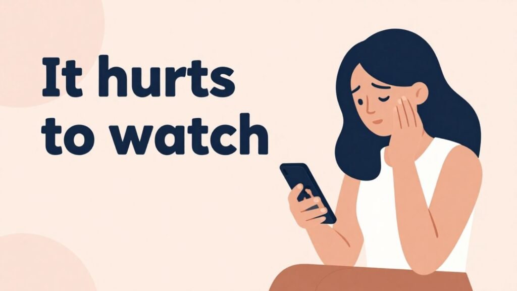 emotional reaction to seeing someone get engaged