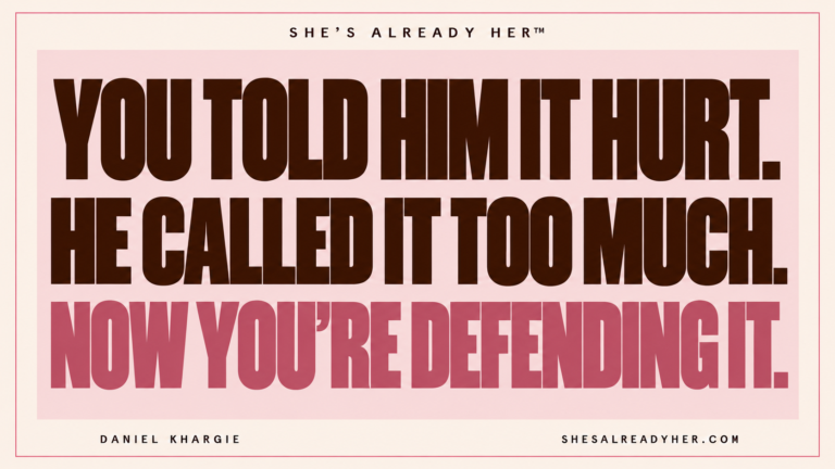 You told him it hurt. He called it too much. Now you’re defending it. Emotional invalidation examples — older Article 41 cover style.