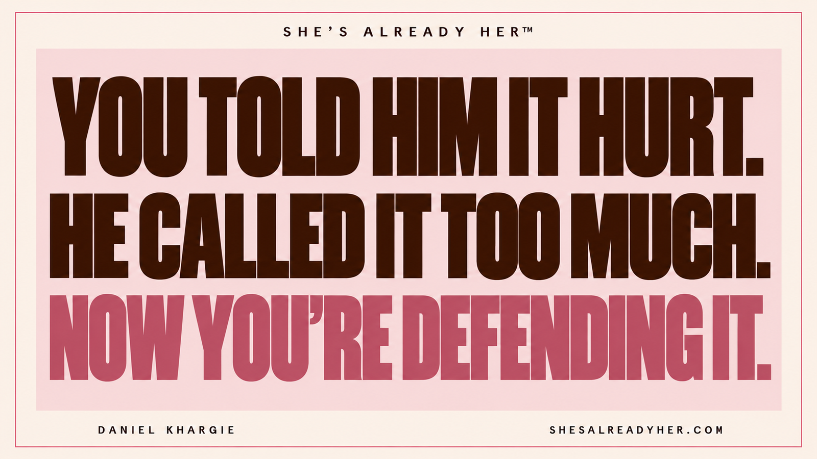 You told him it hurt. He called it too much. Now you’re defending it. Emotional invalidation examples — older Article 41 cover style.