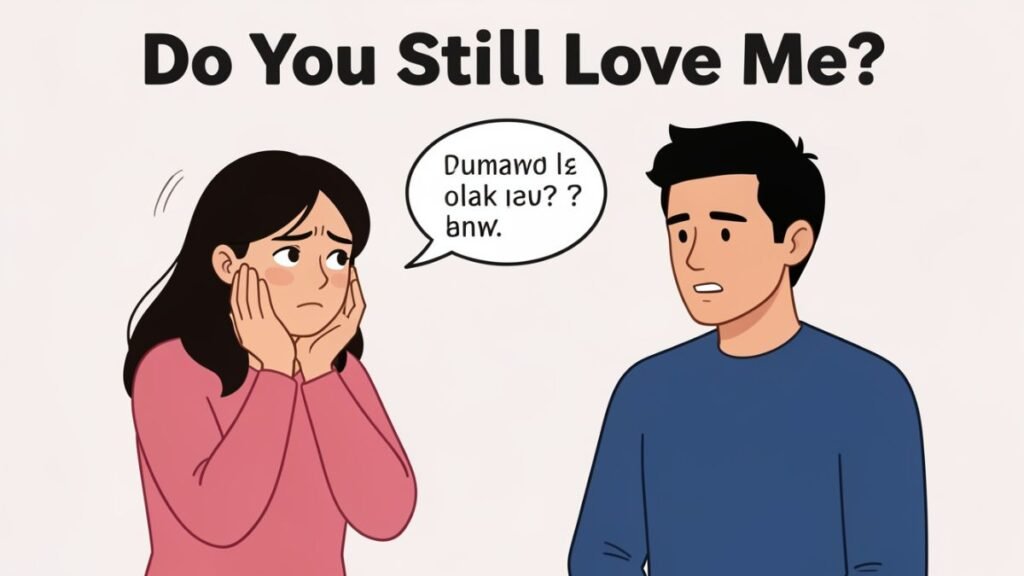 woman asking partner for reassurance repeatedly