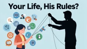 woman feeling controlled in relationship decisions