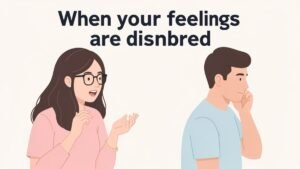 emotional invalidation in relationship illustration