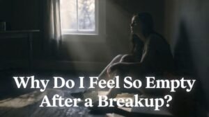 why do i feel empty after losing someone emotional void grief