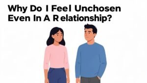 woman feeling unchosen even in committed relationship