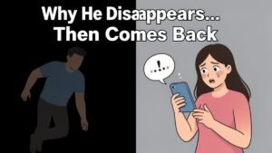 ghosting then resurfacing relationship behavior