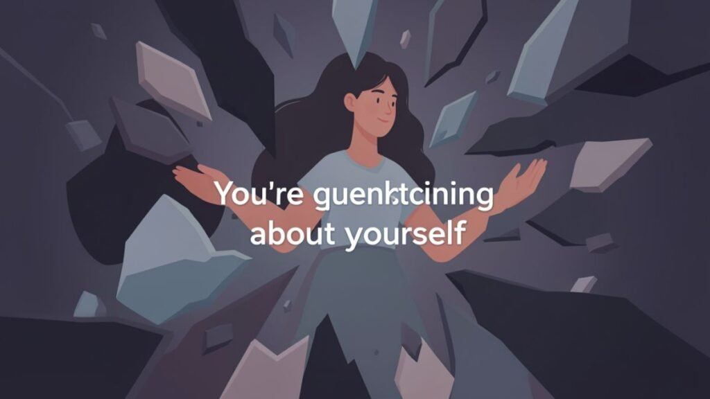 low self esteem after breakup questioning self worth and confidence