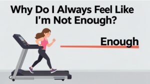 woman feeling like she is never enough in relationship