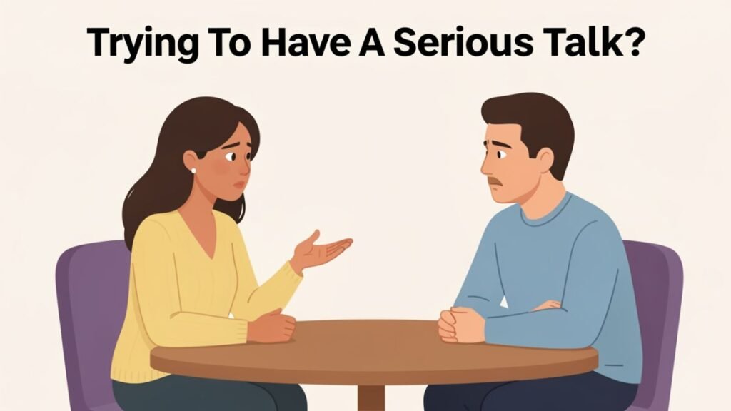 why does he laugh off serious concerns in relationships