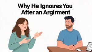 silent treatment after relationship argument