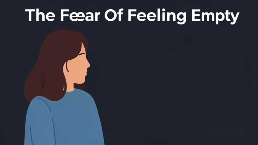 why do i feel empty without external approval psychology