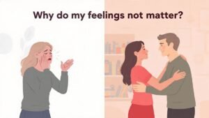 emotional double standard in relationship partner dismisses your feelings but expects support