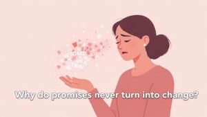 why he keeps making promises but never changes relationship pattern