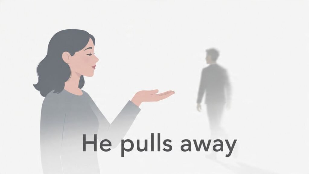 he disappears after intimacy emotional withdrawal after connection relationship pattern
