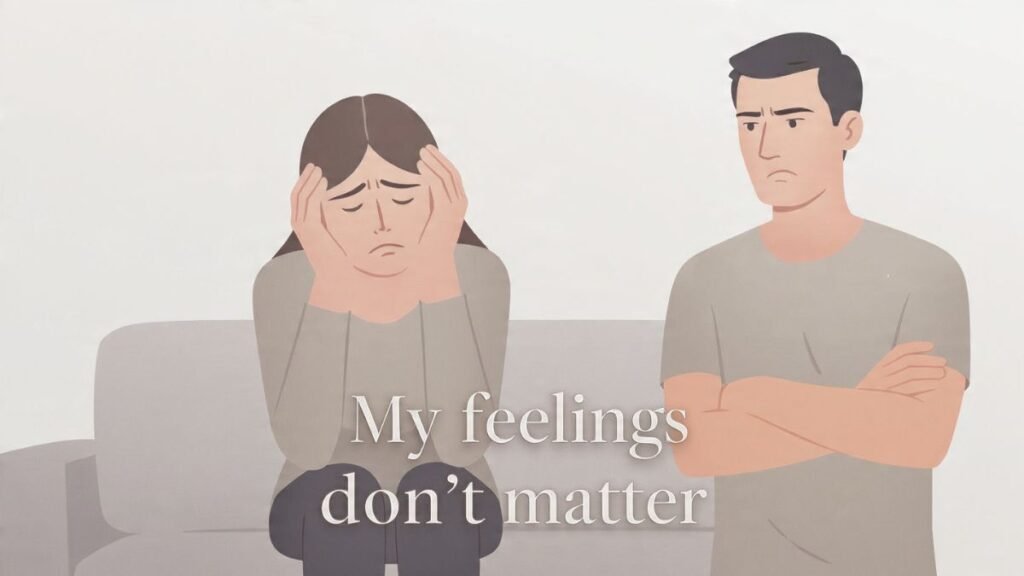 my feelings are ignored in relationship emotional invalidation and neglect