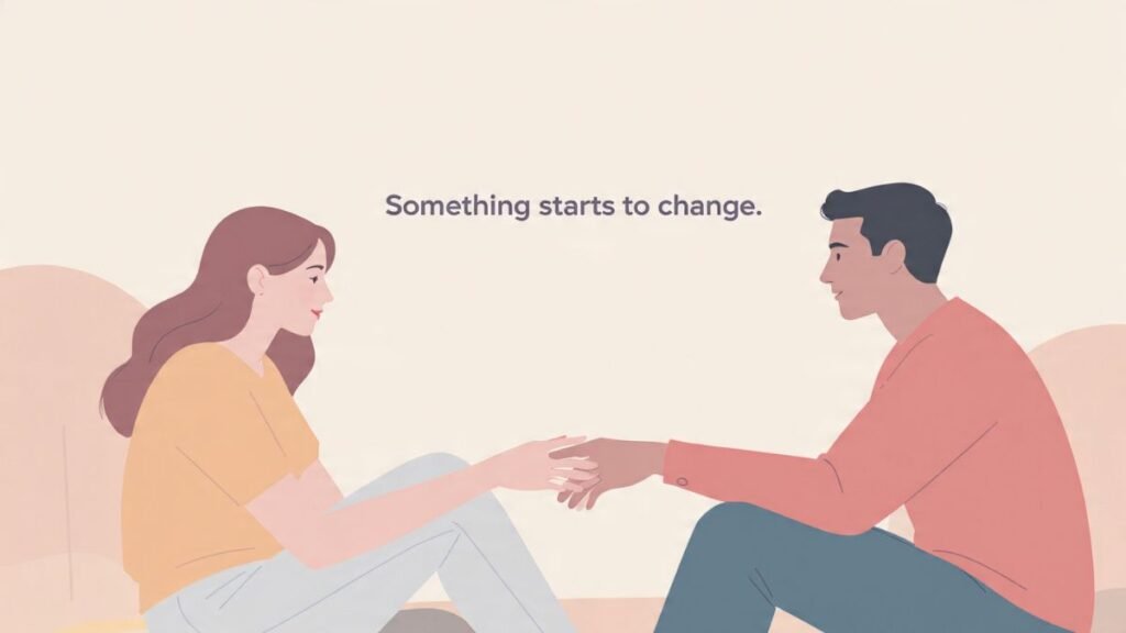 relationship starts changing from perfect to confusing emotional shift