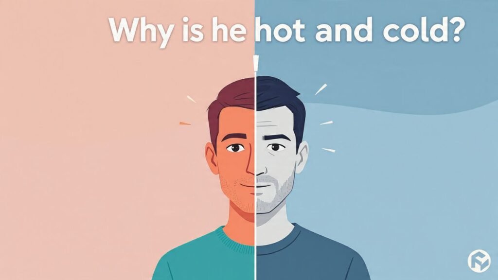 why he acts hot and cold emotional inconsistency in relationships intermittent reinforcement