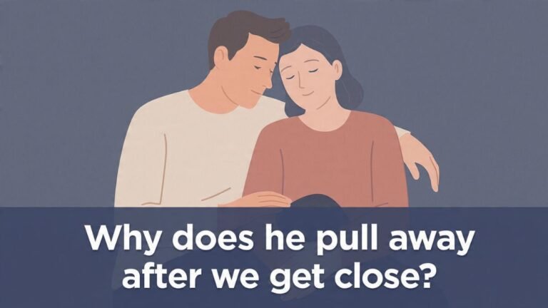 why he pulls away after intimacy intimacy distance cycle avoidant attachment relationship