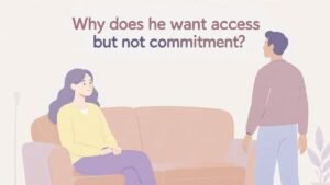 why he wants access without commitment situationship signs no commitment relationship