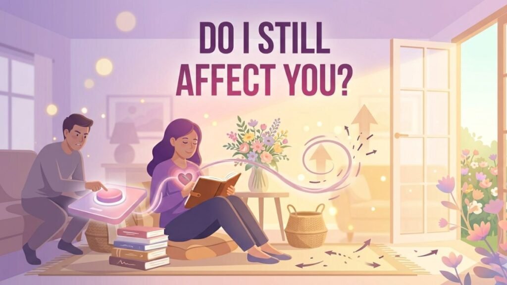 narcissistic ex testing emotional control over former partner illustration