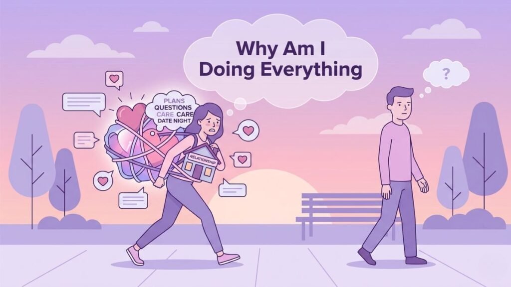 partner stops initiating affection and communication illustration