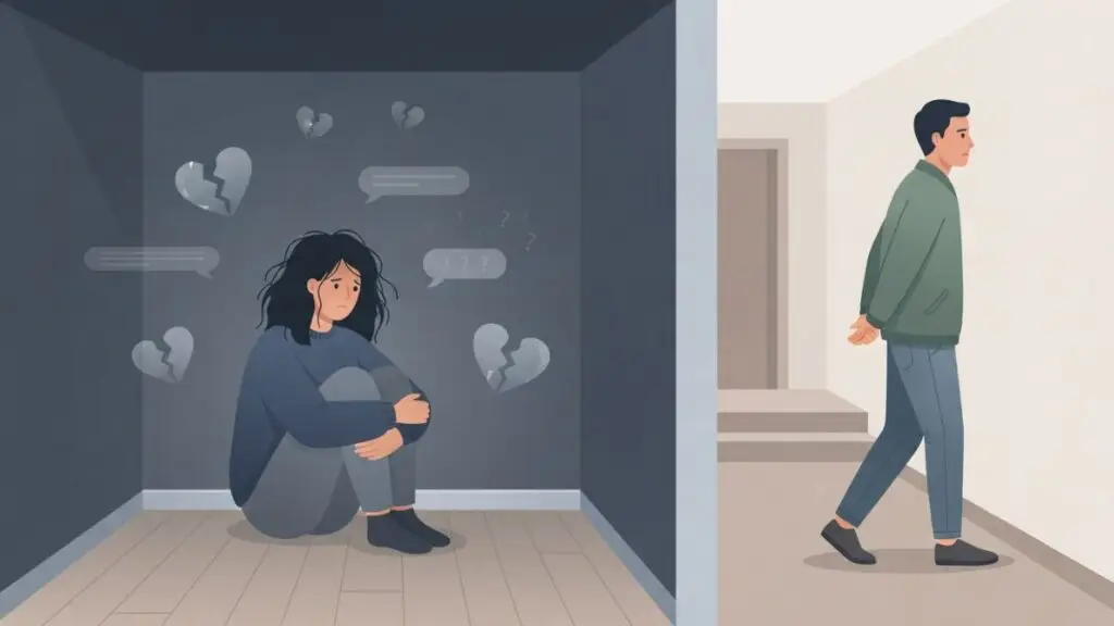 Effects of emotional neglect on mental health illustration