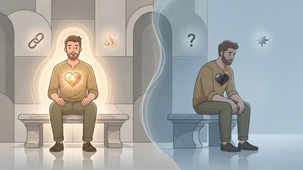 Emotional availability and inconsistent affection illustration