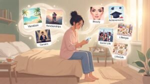Comparing yourself to others on social media and how it affects self worth