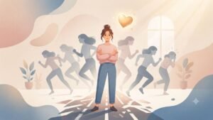 Competing for love because of self worth issues in relationships