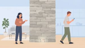 Conflict avoidance in relationships causing emotional distance and unresolved problems