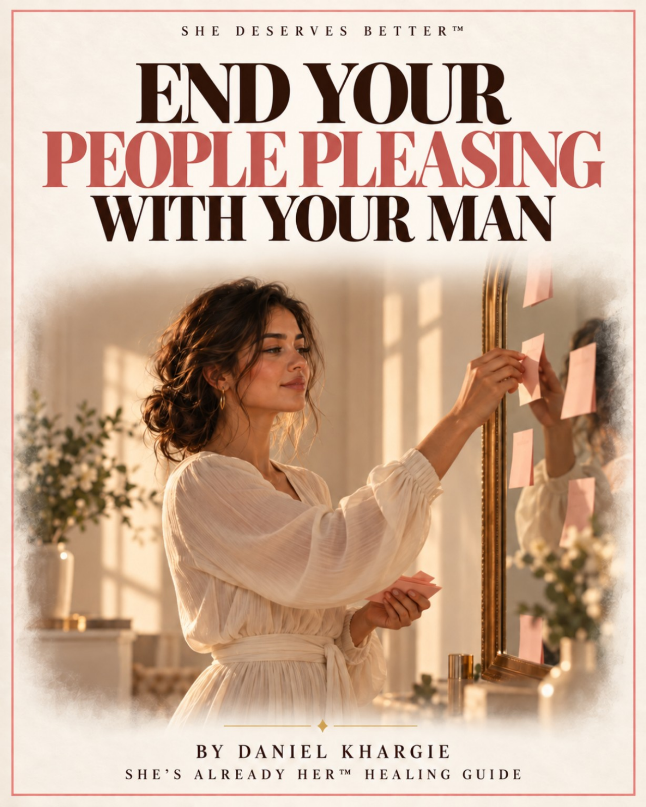Cover of End Your People Pleasing With Your Man by Daniel Khargie