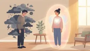 Fawning response, emotional absorption, and feeling responsible for other people's emotions