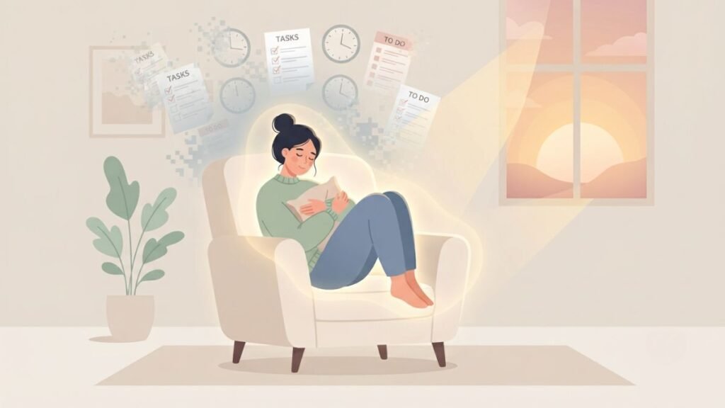 Self forgiveness and learning to rest without guilt or productivity pressure