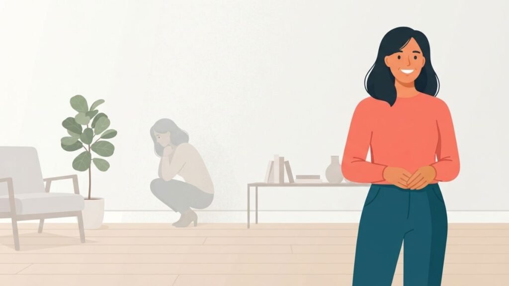 Shrinking yourself in relationships to gain acceptance