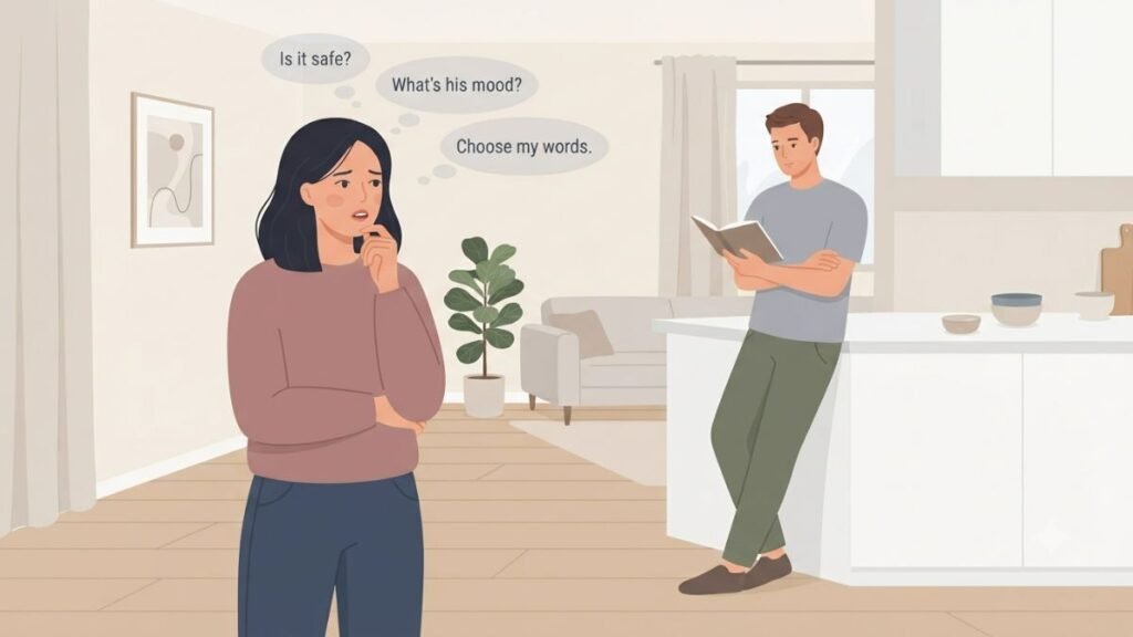 Signs of emotional unsafety in a romantic relationship