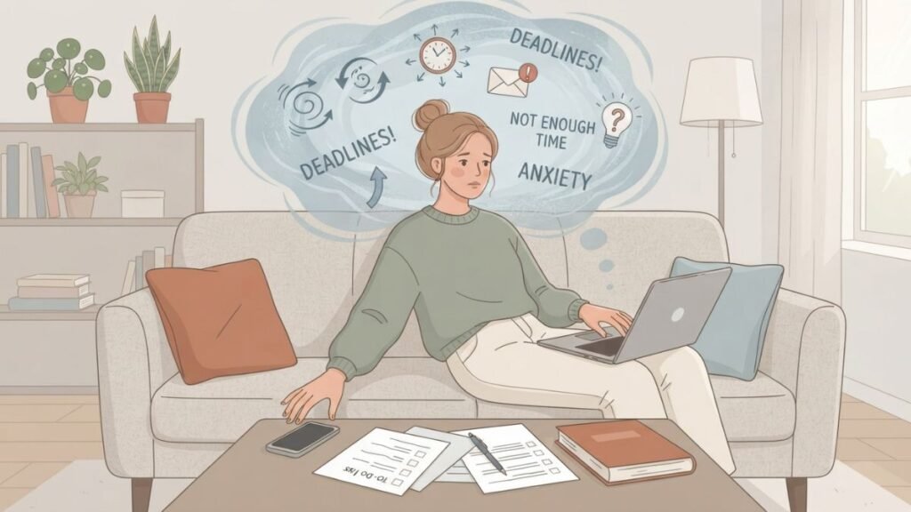 Why slowing down can feel like laziness because of self compassion struggles