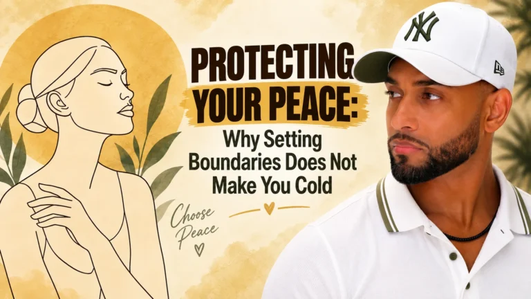 Protecting Your Peace: You Are Not Cold for Finally Setting Boundaries