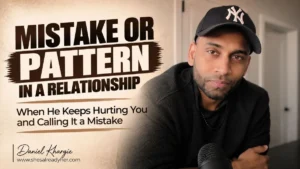 Woman questioning whether repeated hurt from her partner is still a mistake or has become a relationship pattern