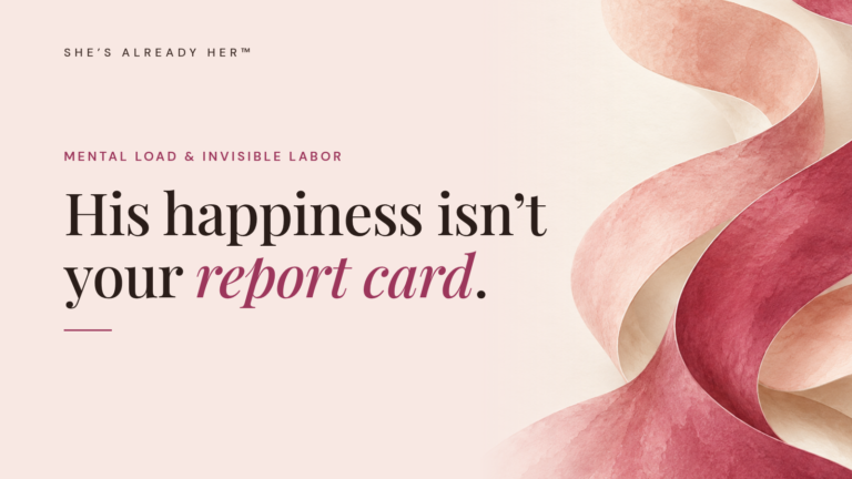His happiness isn’t your report card.
