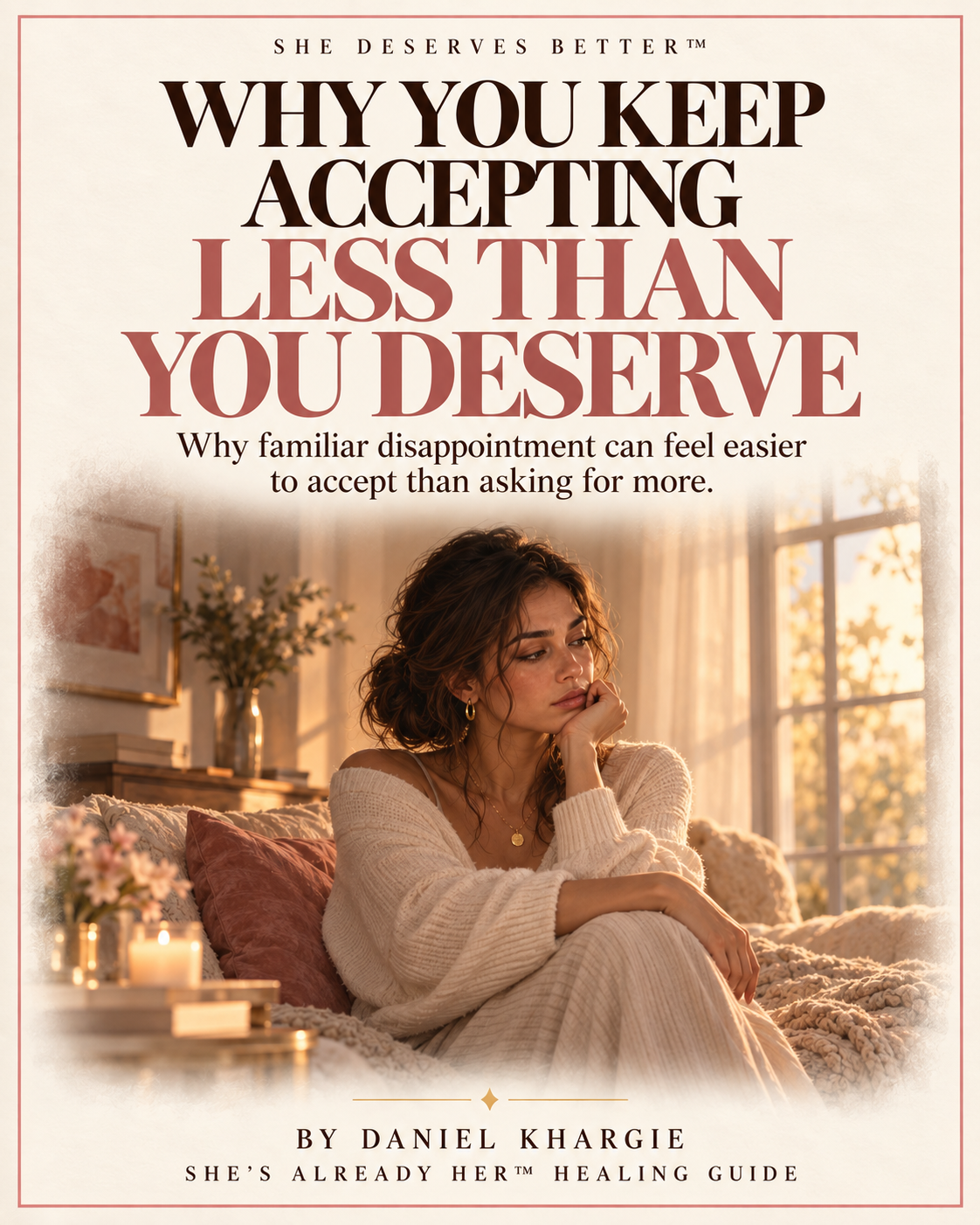 Why You Keep Accepting Less Than You Deserve — Book + Guide by Daniel Khargie
