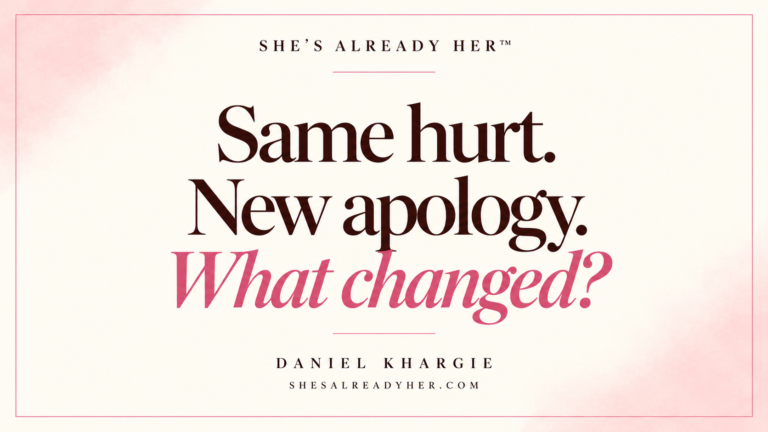 Same hurt. New apology. What changed? Branded article cover by Daniel Khargie.