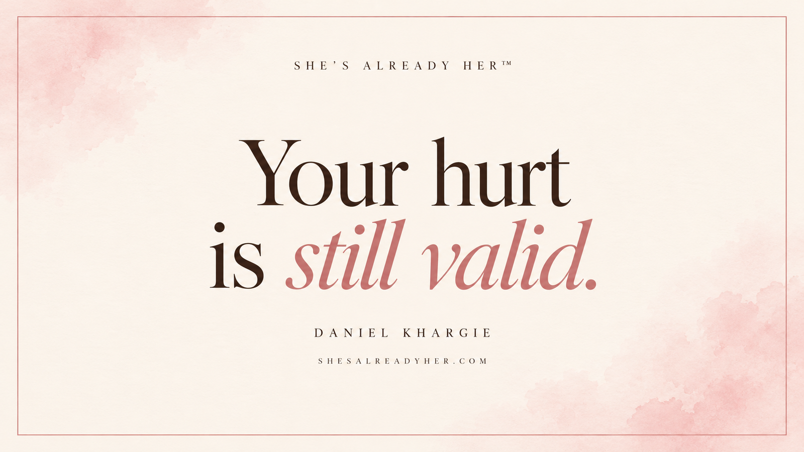 Dwelling on the past after a breakup editorial cover: Your hurt is still valid. Words by Daniel Khargie.