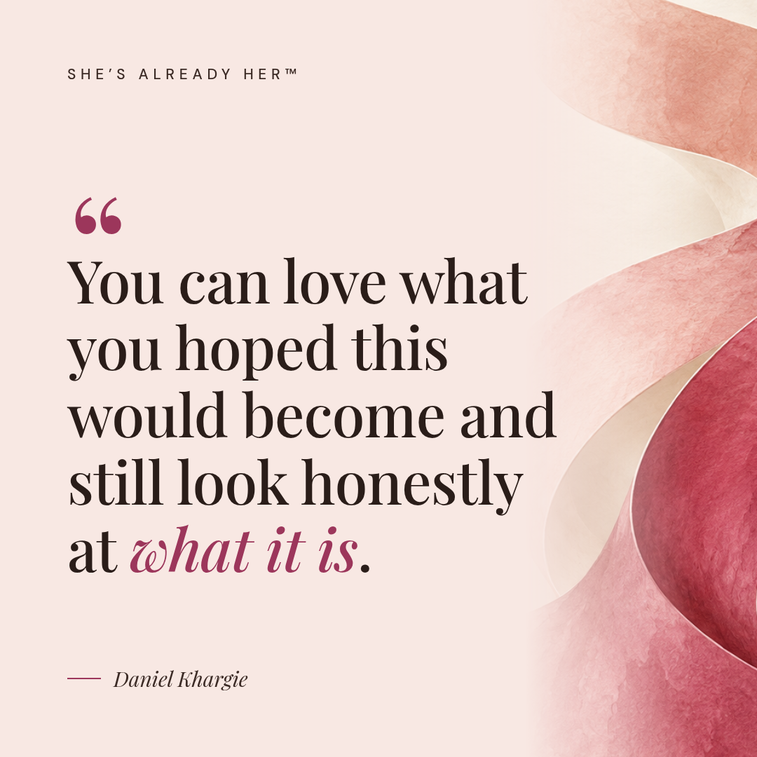You can love what you hoped this would become and still look honestly at what it is.