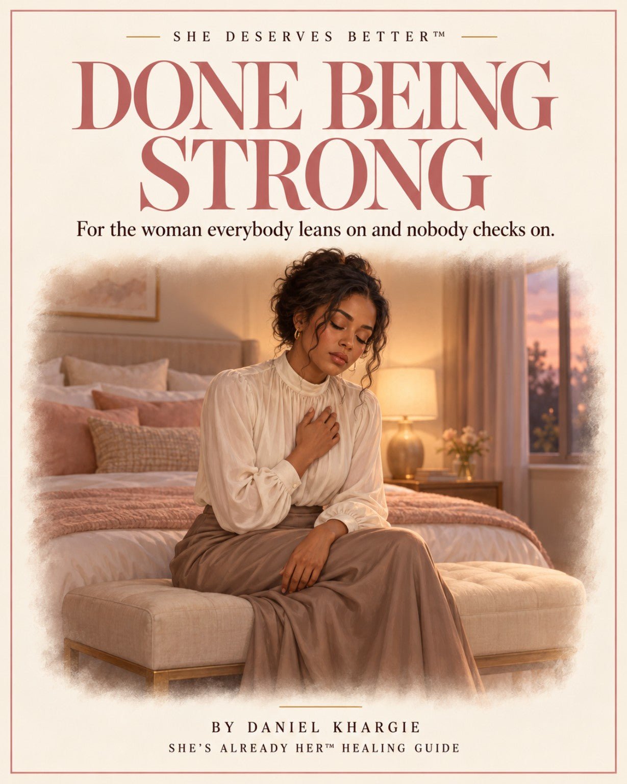 Cover of Done Being Strong by Daniel Khargie.